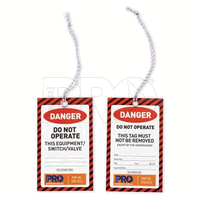 DANGER DO NOT OPERATE TAGS BAG 100 