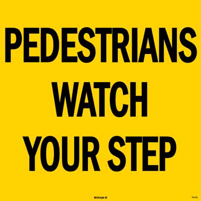 PED WATCH YOUR STEP CORFLUTE CLASS 1 -600 X 600