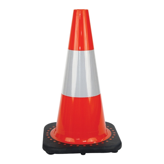 CONE ORANGE 700MM REFLECTIVE  