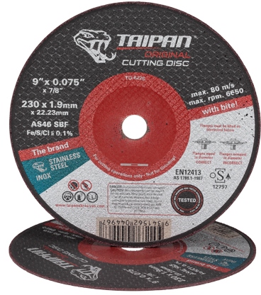 CUTTING DISC PROMAX INOX THIN -230x1.9MM FLAT WELDCLASS