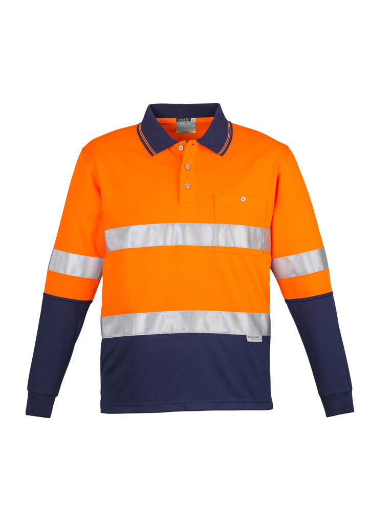 POLO HI VIS TAPED ON 2XL -