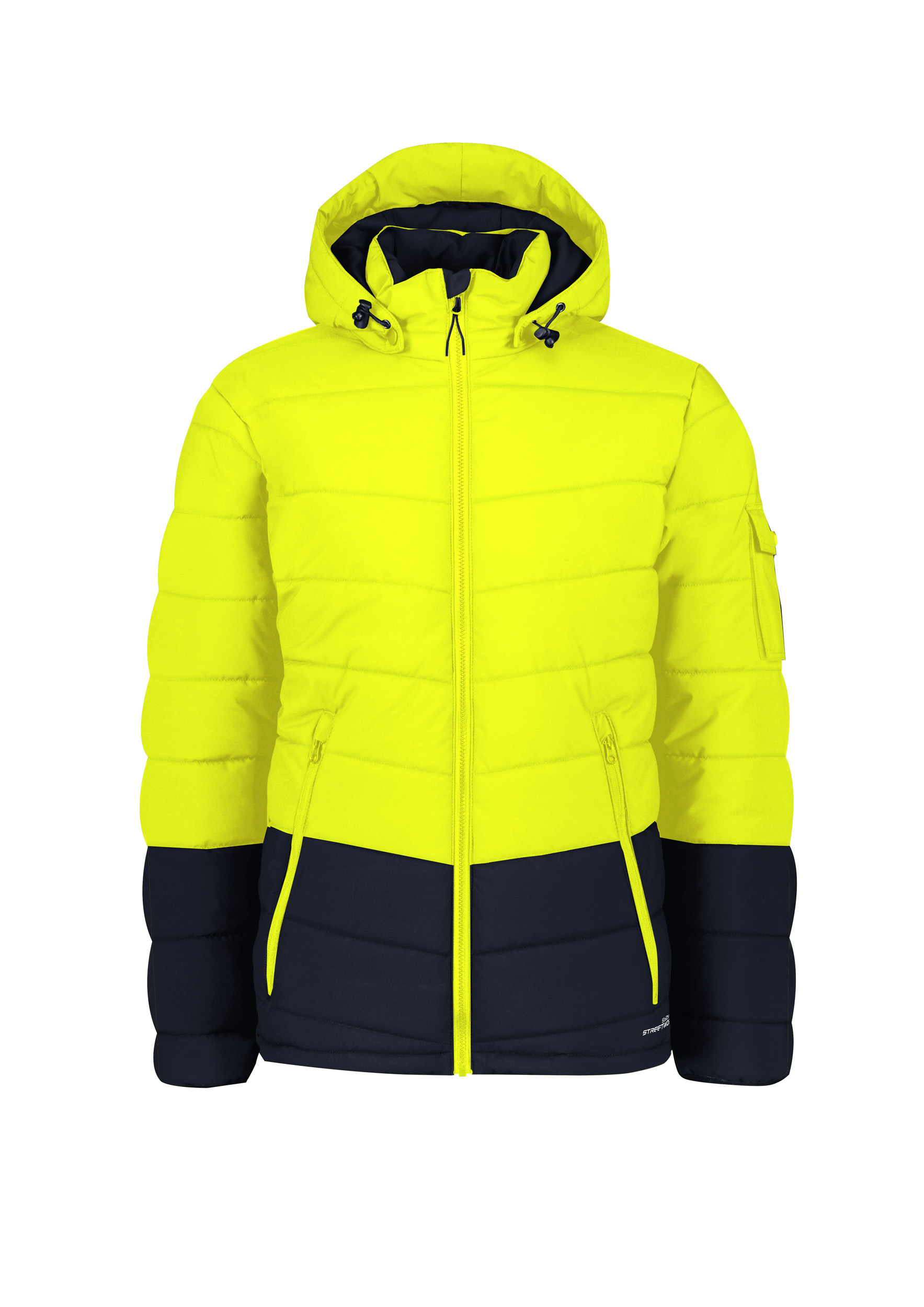 STWORX HOODED PUFFER Y/N 2XL 100% POLYESTER RIPSTOP OUTER