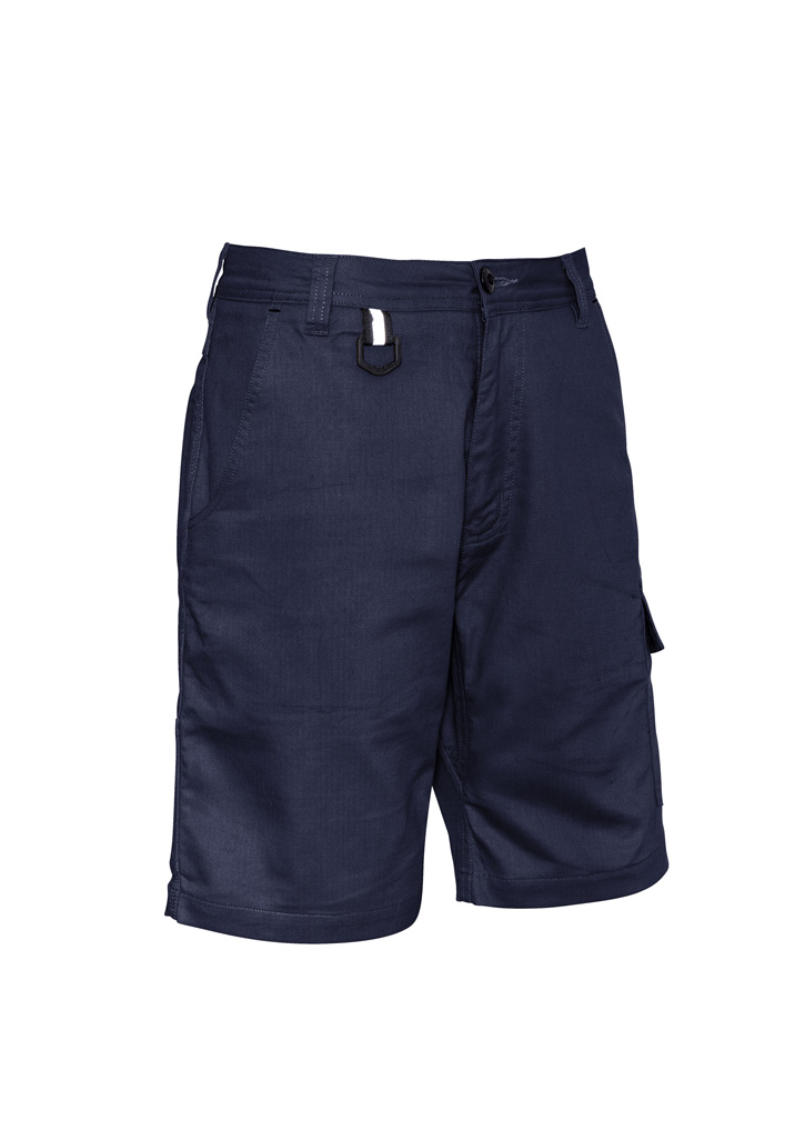 SHORTS RUGGED VENTED NAVY 102 - 240GSM RIPSTOP
