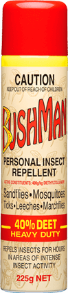 BUSHMAN INSECT REPELLANT 225G 40% DEET