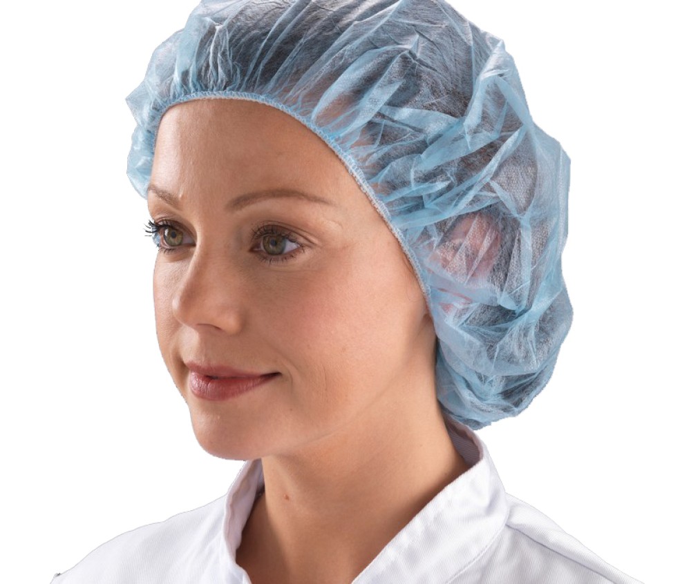 HAIR NET BUFFANT BLUE ROUND 53CM (CARTON OF 1000)