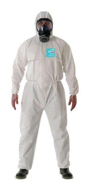 COVERALL M/GUARD 2000 TS 2XLGE -TYPE 5 & 6 ANTISTATIC TAPED SEAM