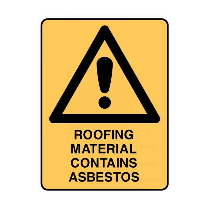 ROOFING MATERIAL CONT ASBESTOS METAL 450 X600MM