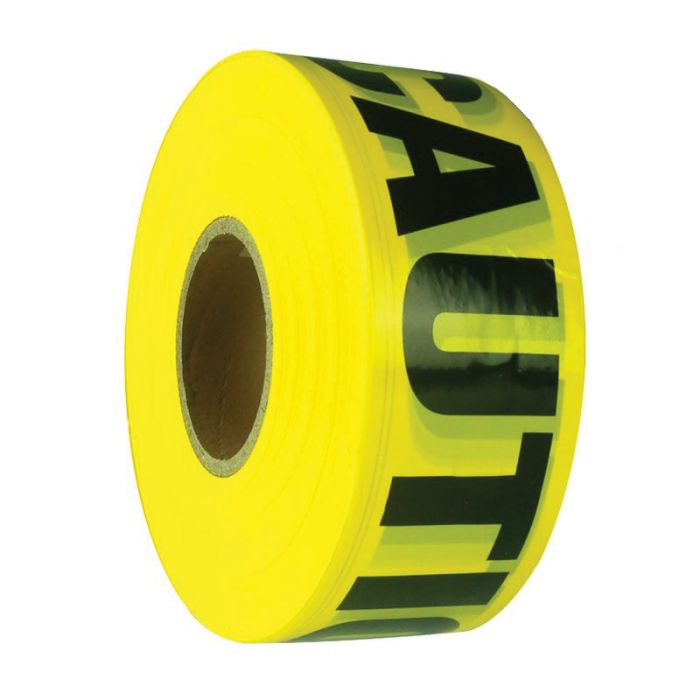 BARRICADE TAPE - CAUTION -ROLL 75MM 300M