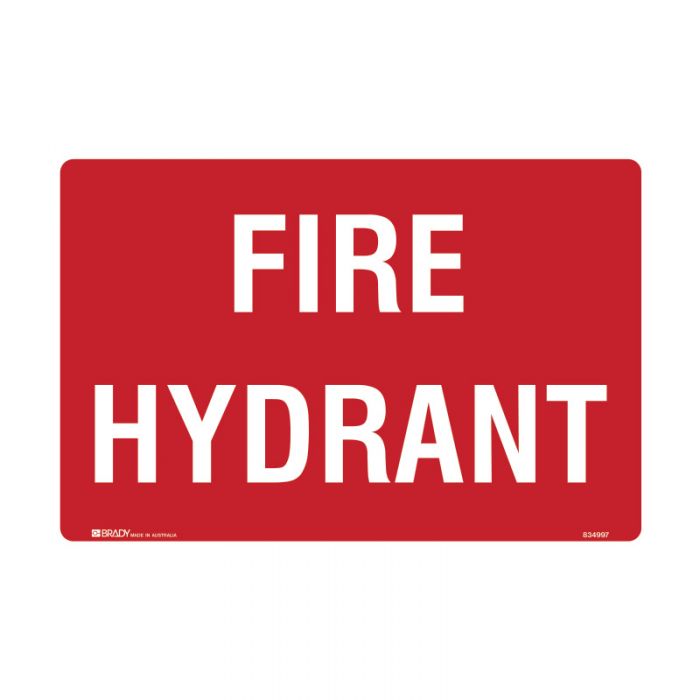 FIRE HYDRANT METAL 300 X225MM